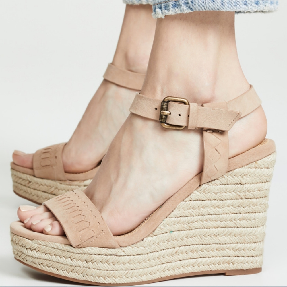 NWOT Splendid Shayla Wedge Espadrille Sandal